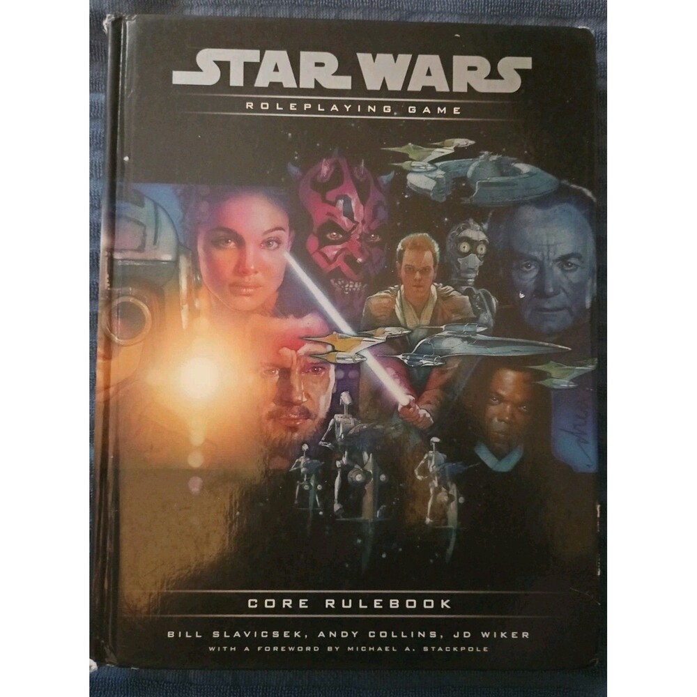 Star Wars Roleplaying Game : A Star Wars Core Rulebook by Andy Collins and Bill